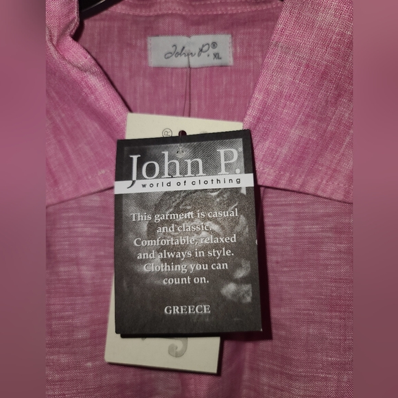 Men 100% Linen Shirt - Picture 2 of 4